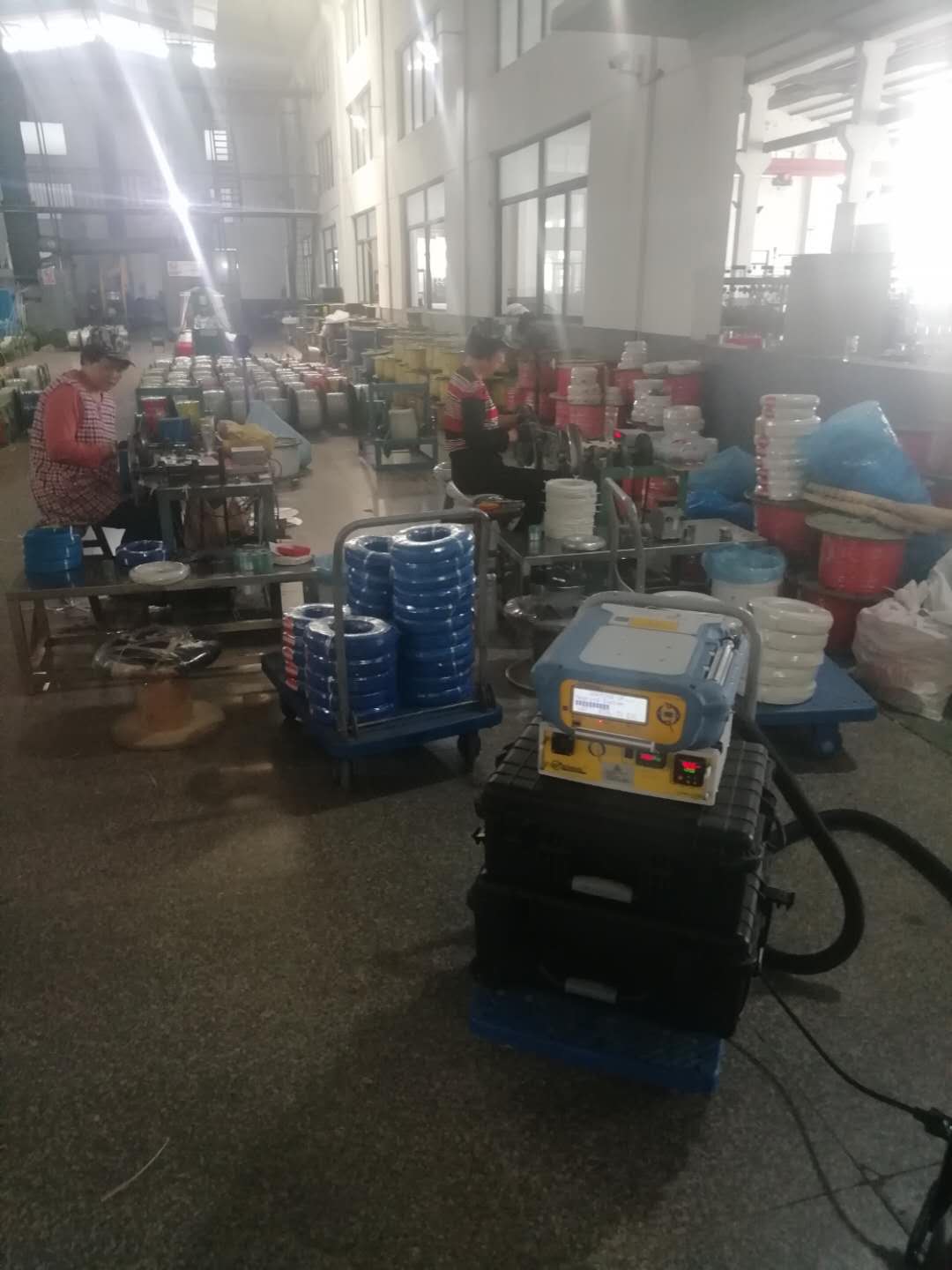 江蘇省環科院做高溫電纜行業揮發有機物排放測試