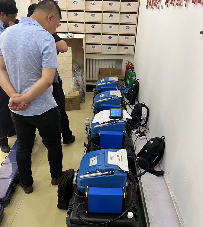 大連生態環境局PF-300（催化氧化+FID）驗收培訓