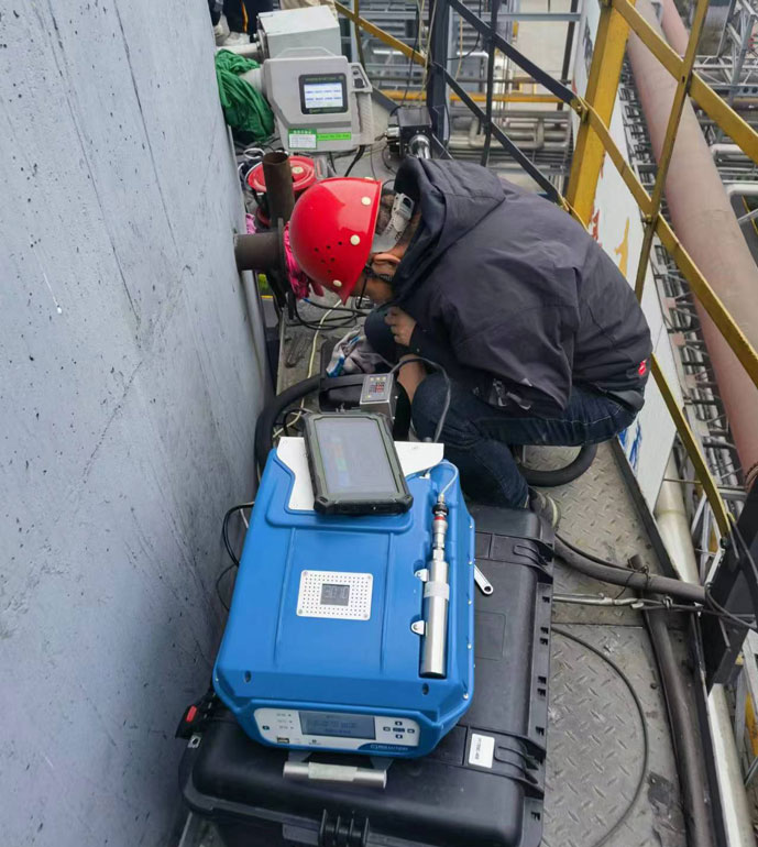 PF-300配合山西環(huán)保部大氣司調研測試